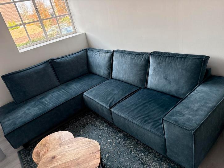 Jonge Hoekbank (93x294x225) - Zo Goed Als Nieuw!, Huis en Inrichting, Banken | Bankstellen, Zo goed als nieuw, Hoekbank, Vierpersoons of meer