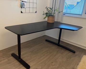 Ikea hoekbureau zwart 49,- - afbeelding 3