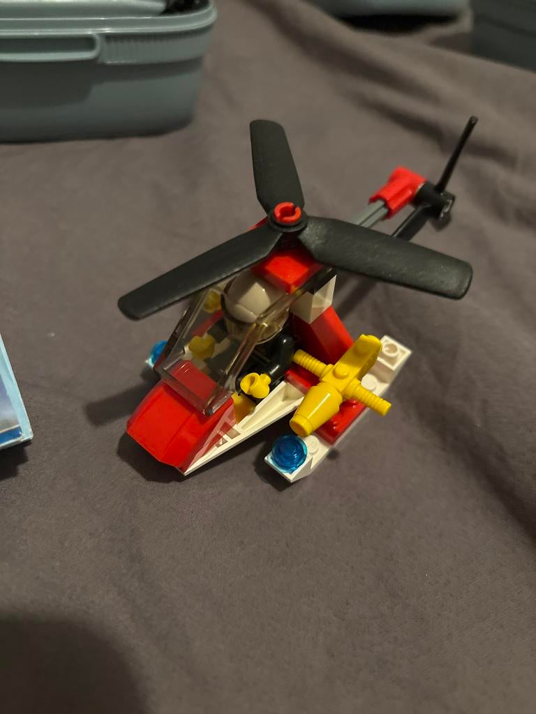 Lego City 4900 - Helikopter, Kinderen en Baby's, Speelgoed | Duplo en Lego, Ophalen of Verzenden, Zo goed als nieuw, Complete set