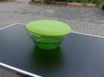 tupperware groene schaal, Ophalen of Verzenden, Gebruikt, Groen, Schaal
