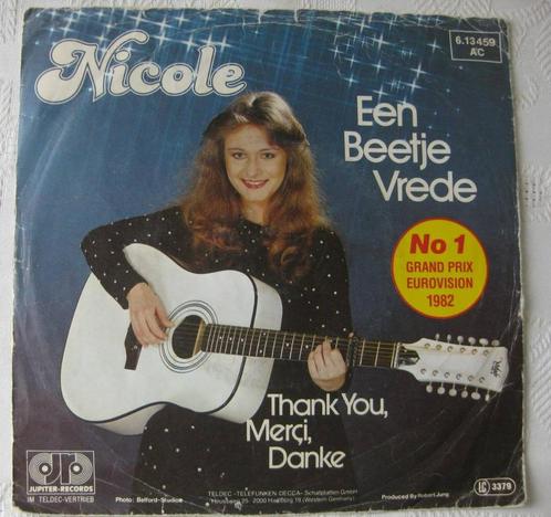 Vinyl Singeltje Nicole Een Beetje Vrede, Cd's en Dvd's, Vinyl Singles, Zo goed als nieuw, Single, Nederlandstalig, 7 inch, Ophalen of Verzenden