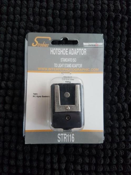 Interfit Strobies Hotshoe naar Light stand adaptor, Audio, Tv en Foto, Fotografie | Flitsers, Nieuw, Overige merken, Ophalen of Verzenden