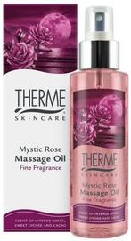 NIEUW Therme massage olie Mystic Rose, Nieuw, Ophalen of Verzenden, Bodylotion, Crème of Olie