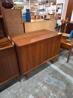 Vintage Deense mid century kastje teak, Huis en Inrichting, Kasten | Dressoirs, Ophalen, Gebruikt, X, X