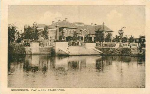 (301-001-045) Groningen Paviljoen Stadspark, Verzamelen, Ansichtkaarten | Nederland, Groningen, Verzenden