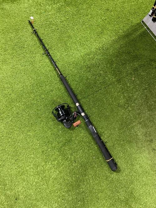 Nieuwe Dam Imax trolhengel + Dam molen, 2.40m 12-25 lbs, Watersport en Boten, Hengelsport | Zeevissen, Nieuw, Complete set, Ophalen of Verzenden