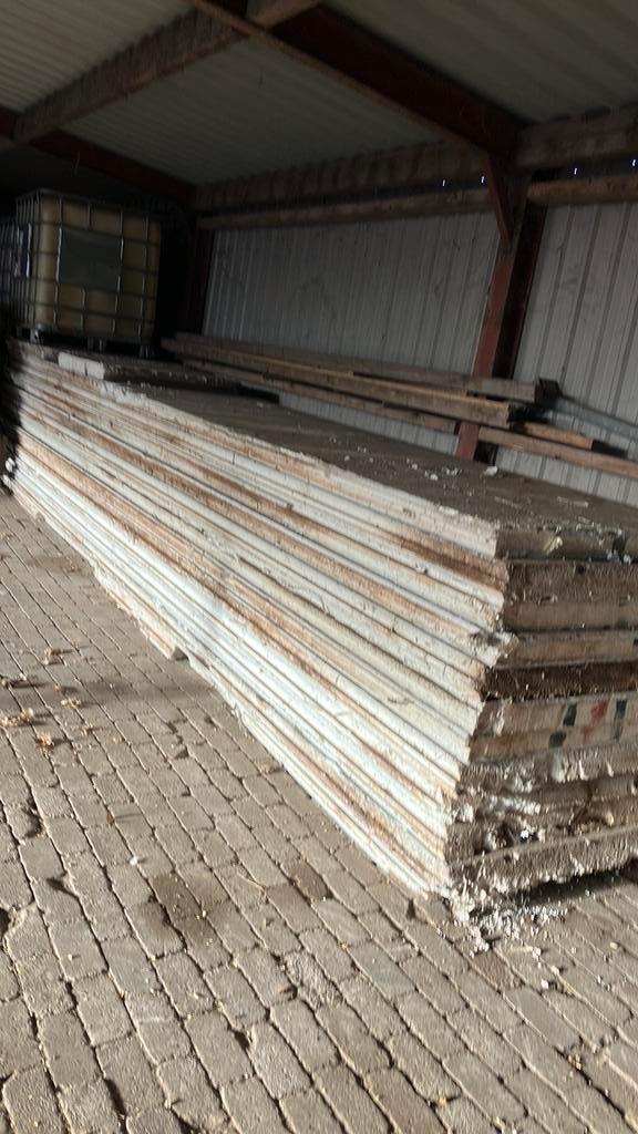 Isolatie platen vloerverwarming, Doe-het-zelf en Verbouw, Isolatie en Afdichting, Gebruikt, Vloerisolatie, Piepschuim (Tempex)