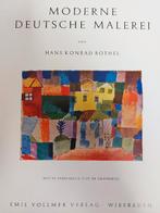 MODERNE DEUTSCHE MALEREI - H.K. ROTHEL, Boeken, Gelezen, Hans Konrad Rothel, Ophalen of Verzenden, Schilder- en Tekenkunst