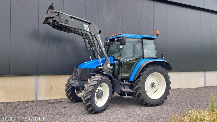 New Holland TS 90 met voorlader, Zakelijke goederen, Agrarisch | Tractoren, 7500 tot 10000, New Holland, 80 tot 120 Pk, Gebruikt
