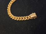 14 k gouden cuban armband 42,2 gram, Sieraden, Tassen en Uiterlijk, Kettingen, Ophalen of Verzenden, Nieuw, Goud, Goud