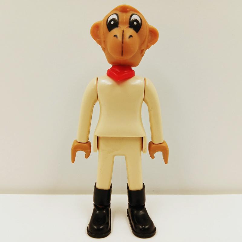 Zooland Monkey Airgam 1985 Toy Figure, Ophalen of Verzenden, Gebruikt