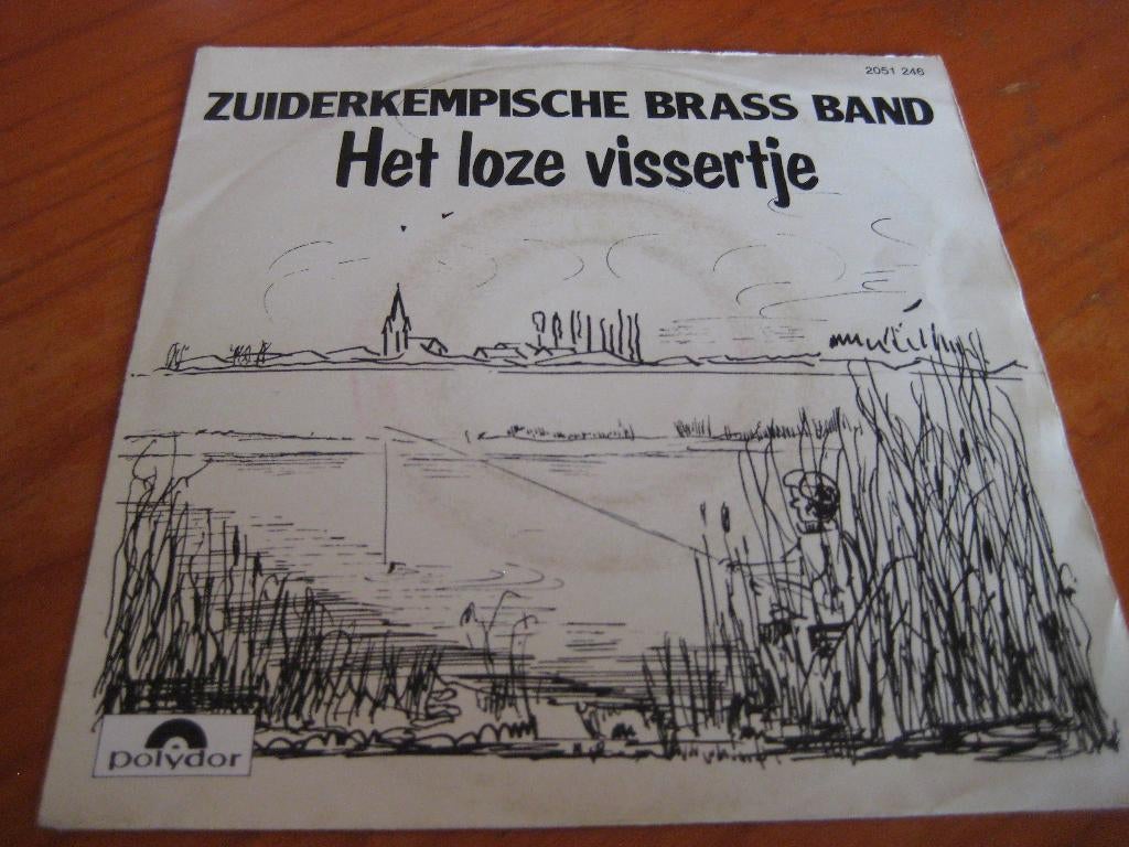 Zuiderkempische Brass Band: Het loze vissertje, Cd's en Dvd's, Vinyl Singles, Ophalen of Verzenden, Zo goed als nieuw, Single