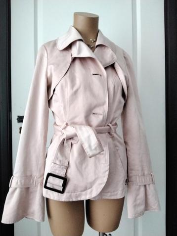 Spoom Trenchcoat - Maat M - Roze beschikbaar voor biedingen