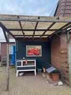 Overkapping met schuurtje gratis, Tuin en Terras, Overkappingen, Ophalen of Verzenden, Gebruikt, Carport