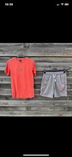 Malelions zomerset grijs koraal tweedelig maat M, Kleding | Heren, Ophalen of Verzenden, Zo goed als nieuw, Maat 48/50 (M)