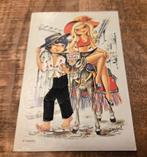 Spaanse jongen flirt met sexy meisje op ezel, Verzenden, 1960 tot 1980, Gelopen, Overige thema's