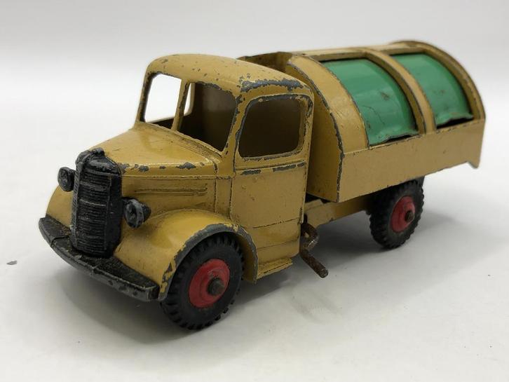 Dinky Toys 252 Bedford Refuse Truck -GOED- M37, Hobby en Vrije tijd, Modelauto's | 1:43, Gebruikt, Auto, Dinky Toys, Ophalen of Verzenden