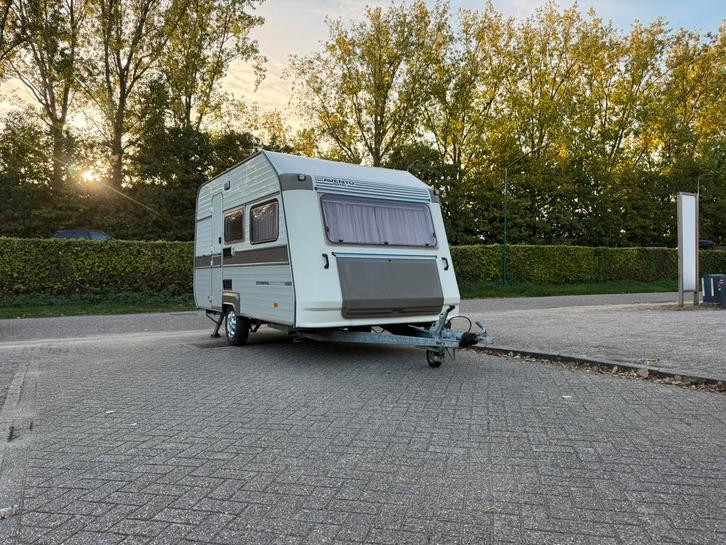 Avento Royal 395 TD Luxe 1992, Caravans en Kamperen, Caravans, Bedrijf, tot en met 4, 500 - 750 kg, Treinzit, Avento, Dwarsbed