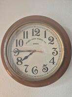 Vintage Anglo Swiss Admiral Wandklok, Schoolklok, Pubklok., Antiek en Kunst, Ophalen