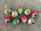 9 kerstballen van Woezel en Pip, Ophalen of Verzenden, Zo goed als nieuw