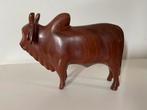 Houten waterbuffel? Buffel Koe H16cm Br 22 cm, Antiek en Kunst, Kunst | Beelden en Houtsnijwerken, Ophalen of Verzenden