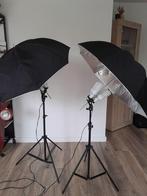 Complete Fotostudio Set, Audio, Tv en Foto, Fotografie | Fotostudio en Toebehoren, Ophalen, Gebruikt, Complete fotostudio