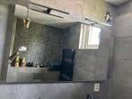 Spiegel badkamer 120 met led verlichting, Minder dan 25 cm, Overige typen, 100 tot 150 cm, Ophalen of Verzenden