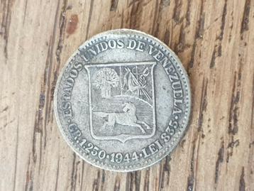 Venezuela, 1x zilver 1944 (1) beschikbaar voor biedingen