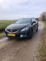 Mazda 6 1.8 Sportbreak 2008 Zwart, Voorwielaandrijving, Stof, Zwart, 4 cilinders