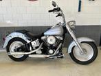 mooie Harley-Davidson Fatboy Evolution 1340 ''99'' carb..., 2 cilinders, Sportuitlaat, 1340 cc, Bedrijf