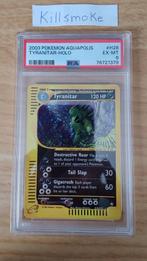 Tyranitar #H28 Holo PSA 6 - Aquapolis, Verzenden, Zo goed als nieuw, Losse kaart, Foil