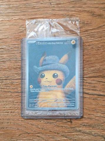 Pikachu with Grey Felt Hat (Van Gogh Musea) SVP085 *SEALED* beschikbaar voor biedingen