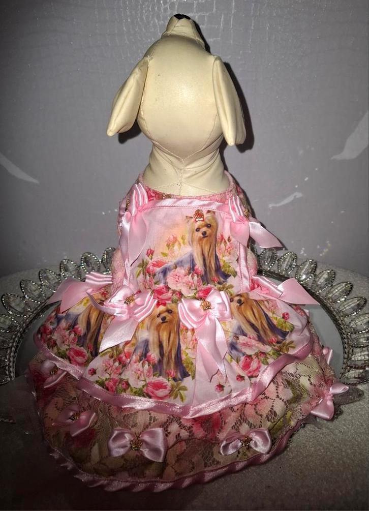 PRINSESSEN SHOWDRESS, Dieren en Toebehoren, Hondenkleding, Nieuw, Ophalen of Verzenden