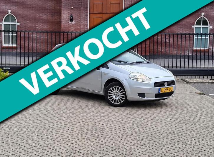 Fiat Grande Punto 1.2 Pop / Airco / 5 deurs, Auto's, Fiat, Bedrijf, Te koop, Grande Punto, ABS, Airbags, Airconditioning, Boordcomputer