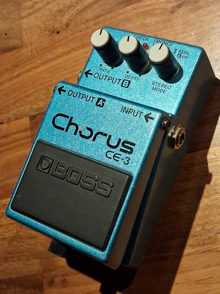 Boss CE-3 Chorus effectpedaal uit 1982, Muziek en Instrumenten, Effecten, Gebruikt, Chorus, Ophalen of Verzenden