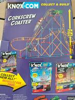 Knex corkscrew coaster, Ophalen of Verzenden, Zo goed als nieuw, K'nex