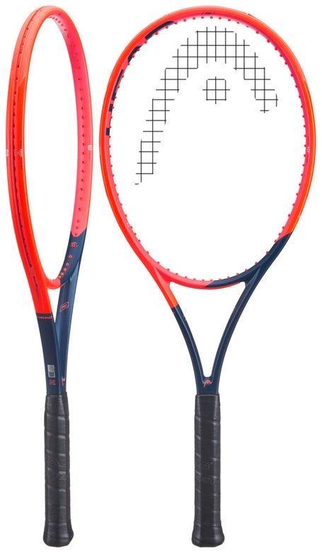 2x Head Radical Auxetic Pro Tennis Racket 2023, Sport en Fitness, Tennis, Zo goed als nieuw, Racket, Head, L3, Ophalen of Verzenden