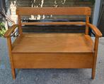 Vintage Herlag kinderbankje met opbergruimte jaren 50/60, Antiek en Kunst, Curiosa en Brocante, Ophalen