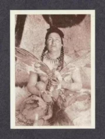 North American Indian Indiaan Spirit Slain Eagle Assiniboin. beschikbaar voor biedingen