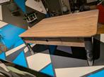 Antieke brocante salontafel - uniek stuk!, Ophalen, Gebruikt, 100 tot 150 cm, 50 tot 100 cm