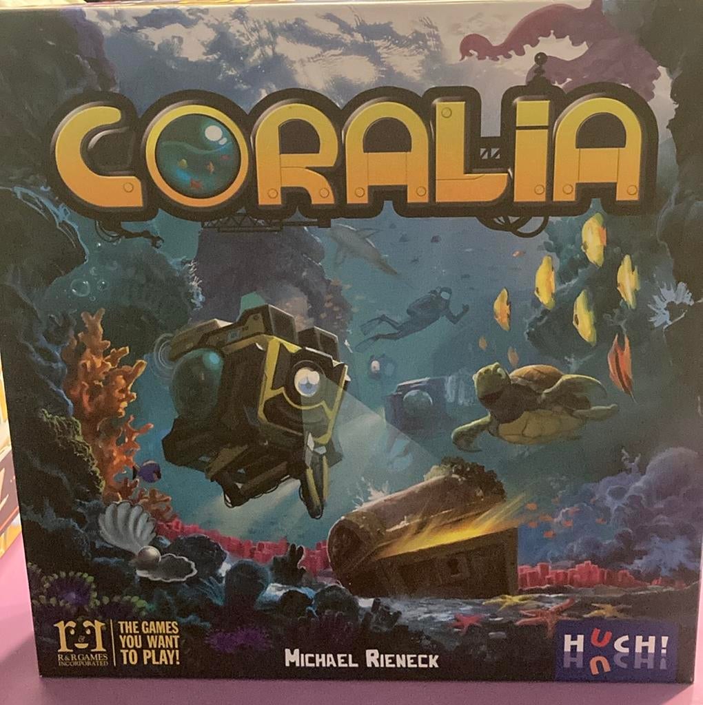 Coralia bordspel, Hobby en Vrije tijd, Een of twee spelers, Ophalen of Verzenden, Gebruikt