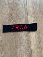 Straatnaam/ Title 7RCA, Royal Canadian Artillery, Verzenden, Landmacht, Engeland, Embleem of Badge