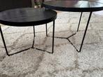 Salon tafeltjes, Huis en Inrichting, Tafels | Salontafels, Ophalen, Overige materialen, Gebruikt, 50 tot 100 cm