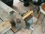 cirkelzaag as, Doe-het-zelf en Verbouw, Gebruikt, Cirkelzaag, Ophalen of Verzenden, 30 tot 70 mm