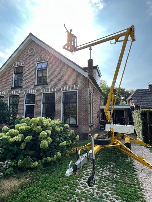 Te huur aanhanger hoogwerker goedkoopste van Nederland!, Tuin en Terras, Overige Tuin en Terras, Zo goed als nieuw, Ophalen of Verzenden