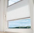 Veneta Plisségordijn Energy "Ice White" 650 x 1205 mm, 100 tot 150 cm, Zo goed als nieuw, Crème, 50 tot 100 cm
