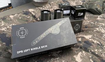 Nash Scope black OPS 10FT 3.0 LB & Daiwa Emblem 45 5000LD QD beschikbaar voor biedingen