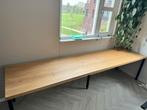 Grote houten tafel - 302cm lang!, Huis en Inrichting, Ophalen, Gebruikt, 200 cm of meer, 50 tot 100 cm