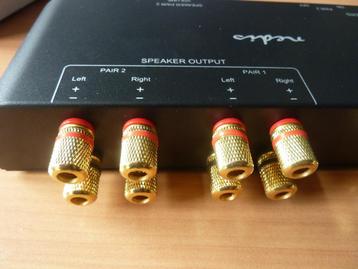 NIEUW (Ongebruikt) Speaker Control Box GOLD PLATED Terminal beschikbaar voor biedingen