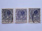 3 postzegel Nederland, 180, 7½ Cent 1926, Wilhelmina, Postzegels en Munten, Postzegels | Nederland, T/m 1940, Verzenden, Gestempeld